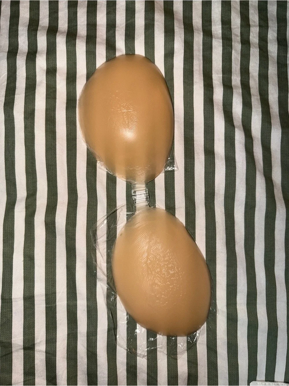 reusable silicone adhesive/stick-on bra cups - Picture 2 of 2